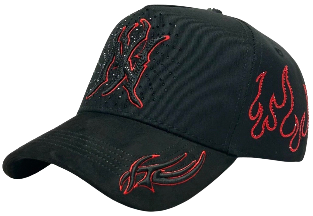 GORRA NY RED FIRE CRYSTAL