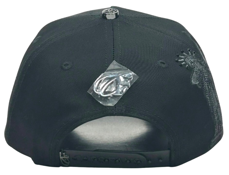 GORRA NY CRYSTALS BLACK GRAY
