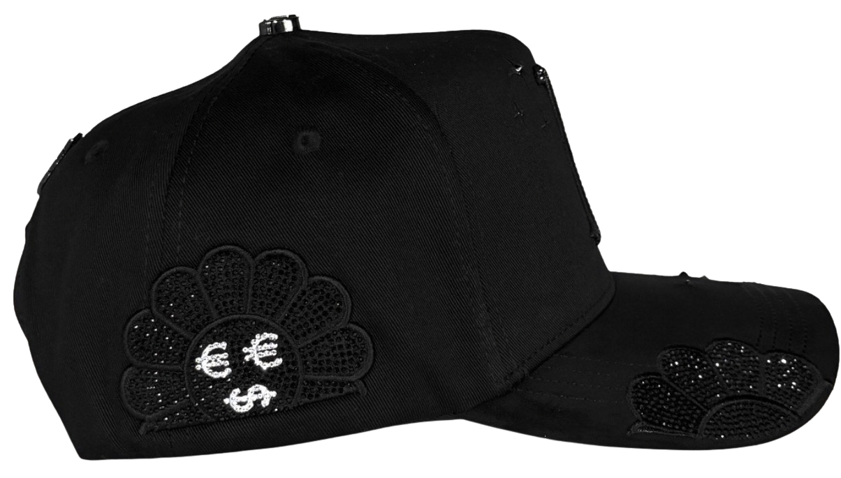 GORRA B MURAKAMI ALL BLACK