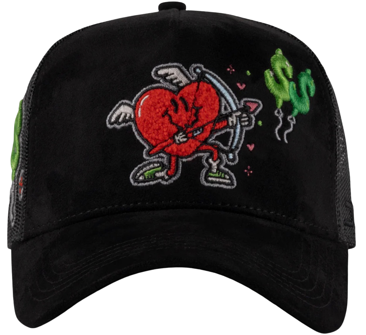 MONEY LOVE BLACK MESH