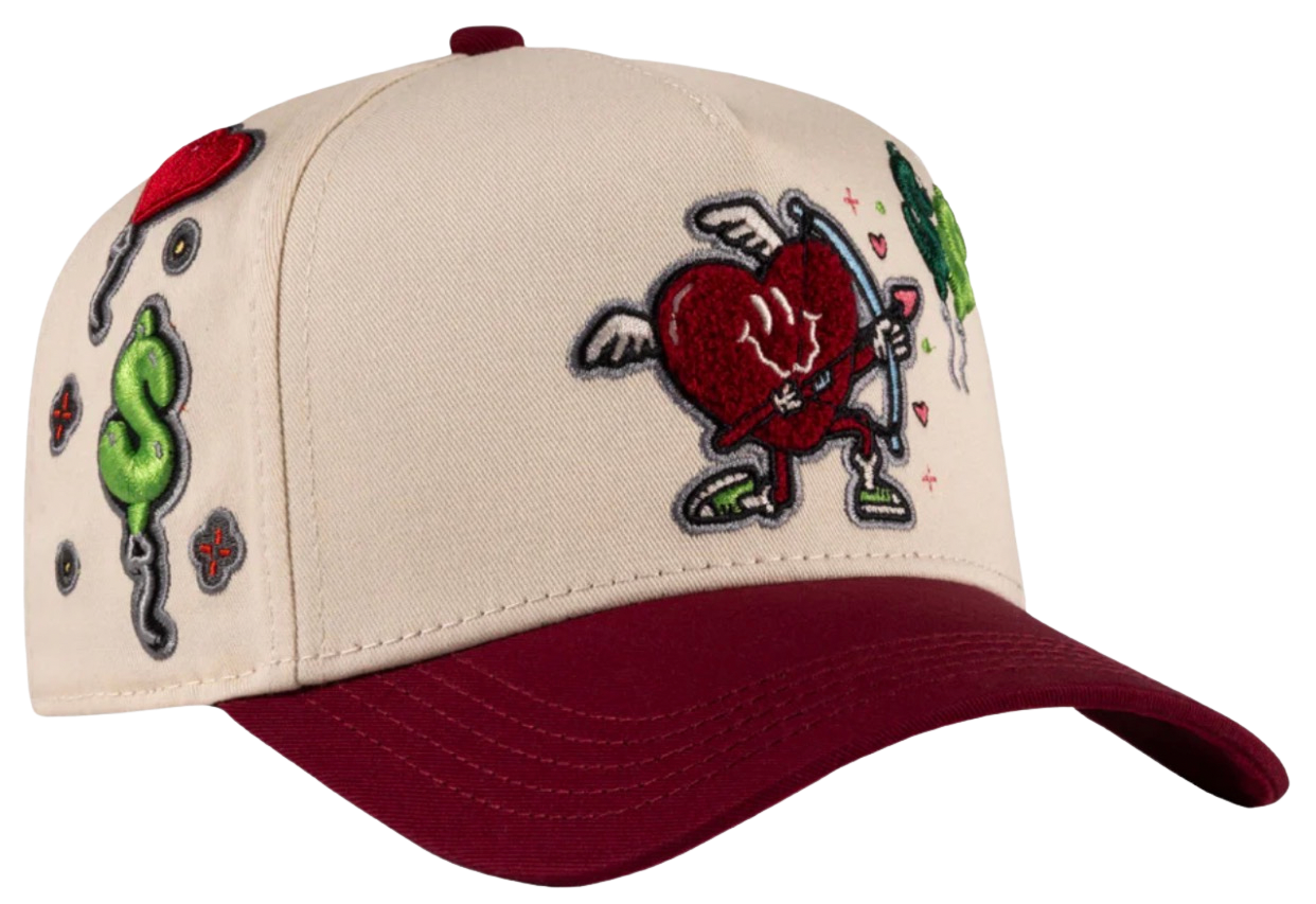 MONEY LOVE BEIGE RED