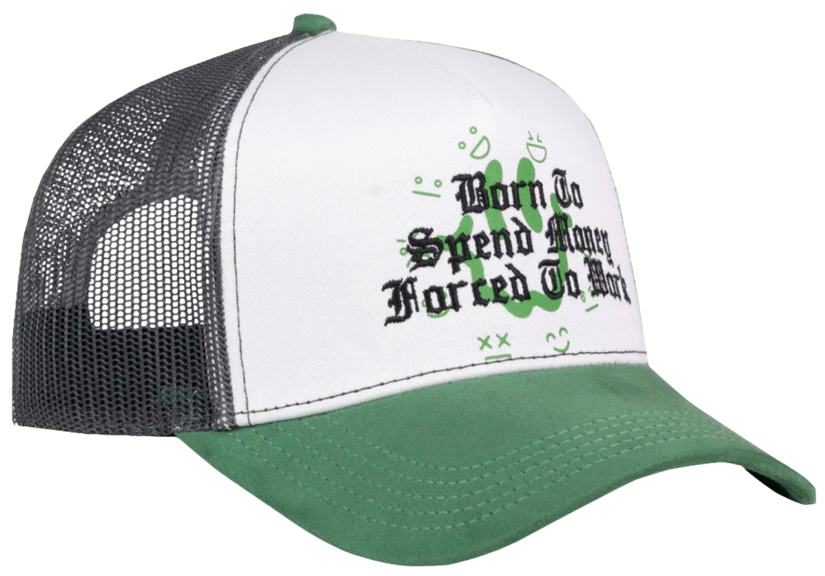 SPEND MONEY WHITE GREEN